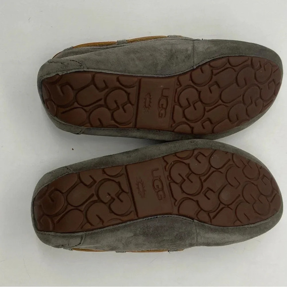 UGG Women’s Grey Moccasin Slippers Gray Size 8 - Picture 7 of 7